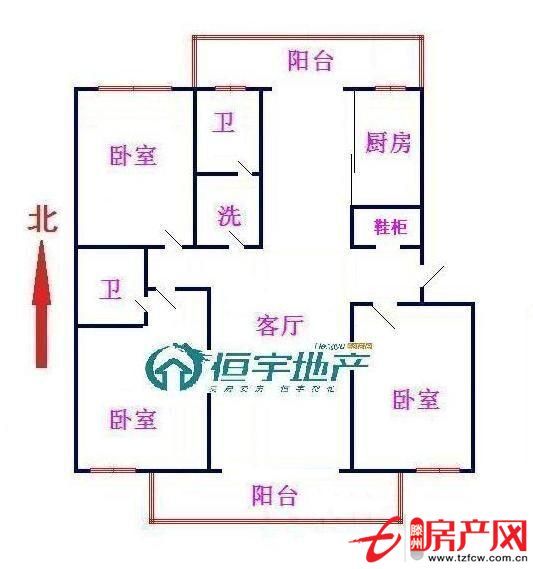 三室兩廳兩衛(wèi)，兩室向陽，帶儲藏室，有證可貸款
