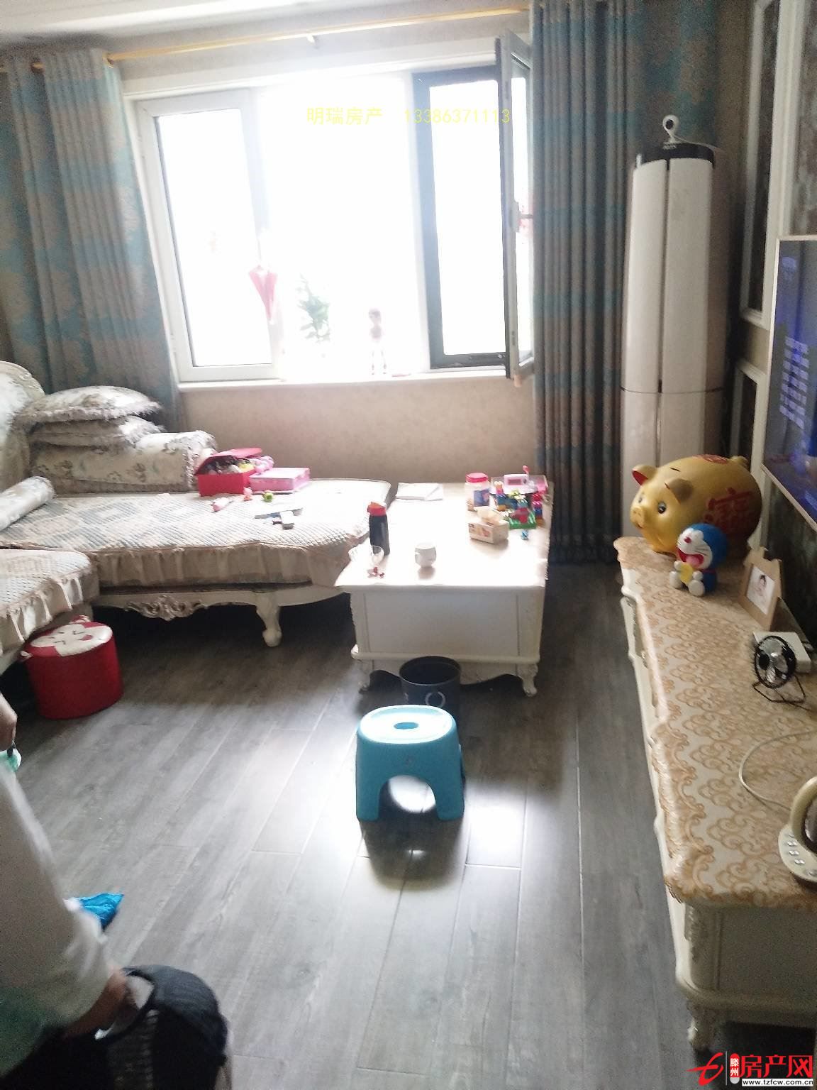 涵翠苑B區，113萬豪華裝修，3室2廳1衛，3室朝陽